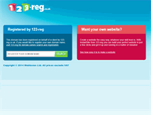 Tablet Screenshot of holdingpage.123-reg.co.uk